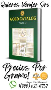 Oro por Gramo Vs Oro Por Pieza